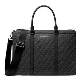 Кожаный портфель Cooper Regular мужской черный Michael Kors, Set (Bag+Dust Bag) 37s5lcoa3b-black