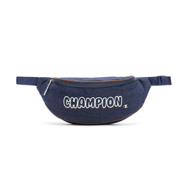 Тканевый поясной рюкзак среднего размера унисекс серый средне- серебристый Champion, темно-синий u4cacpu40 | dark blue