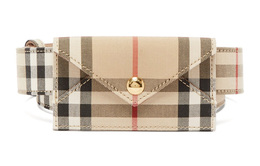 Сумка поясная Canvas With Leather для женщин, цвет Tan & Khaki Burberry, Set (Bag+Dust Bag) 8017280