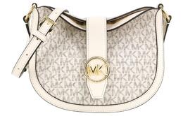 Сумка Gabby Canvas через плечо, кросс-боди, женская, Cream White Michael Kors, Set (Bag+Dust Bag) 35h3g5gc1b-lt crm multi