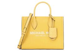 Сумка Mirella из коровьей кожи, шоппер, женская маленькая сумка через плечо, кроссбоди желтая Michael Kors, Set (Bag+Dust Bag) 35s2g7zc5l-jsmnylwmlt