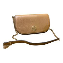 Кожаная сумка-кроссбоди Chelsea, женская наплечная сумка brown Tory Burch, Set (Bag+Dust Bag) 153566-908