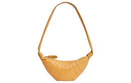 Мягкая кожаная сумка-круассан, портативная сумка через плечо, унисекс наплечная сумка Butter Lemaire, Set (Bag+Dust Bag) bg0003-ll095-525