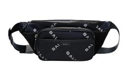 Нейлоновая наплечная сумка, кроссбоди, слинг-сумка, поясная сумка мужская Bally, Set (Bag+Dust Bag) 6306524