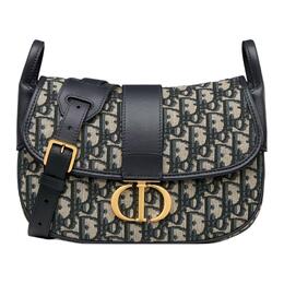 Сумка через плечо 30 montaigne cotton crossbody, средняя, женская, цвета khaki и blue Christian Dior, Gift Set(Set+Box+Shopping Bag) m9363utzq-m928