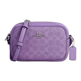 Сумка через плечо Jamie Coated Canvas мини женская purple Coach, Set (Bag+Dust Bag) cy752-svii