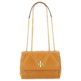 Сумка через плечо Kira Nappa Leather женская tan Tory Burch, Set (Bag+Dust Bag) 154706-200