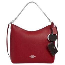 Сумка через плечо Canvas One Shoulder Tubas Women's Red Coach, Set (Bag+Dust Bag) cbi93-svy3