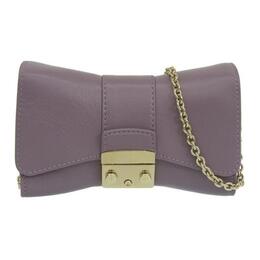 Коллекция Metropolis кожаная сумка кроссбоди, женская наплечная сумка фиолетовая Furla, Set (Bag+Dust Bag) we00527-bx1709-2493s