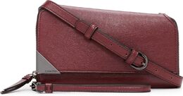 Сумка через плечо Calvin Klein Basalt - со съемным ремешком, веганская кожа, 8 карманов, Deep Rouge b0ftk76wtv | deep rouge