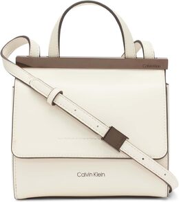 Мини-сумка через плечо Calvin Klein Coral Flap, Cherub White b0ftk12kw2 | cherub white