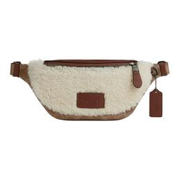 Мини-поясная сумка Warren Coated Canvas для женщин бежевого цвета Coach, Set (Bag+Dust Bag) cy884-qbxk1