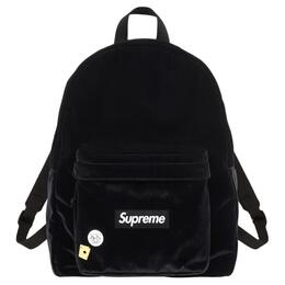 Нейлоновый рюкзак обычный унисекс Supreme, черный sup-fw25-26 | black