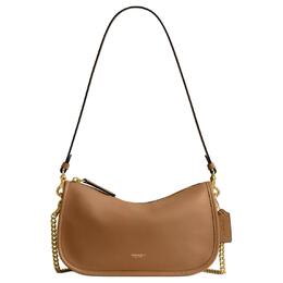 Сумка через плечо Waverly Grain Leather, кросс-боди средний женский brown Coach, Set (Bag+Dust Bag) ccc36-b4t7j