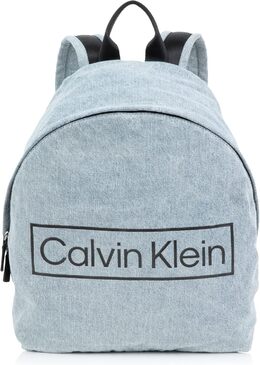Рюкзак Calvin Klein Landon с застежкой-молнией, джинсовый, один размер, Denim Combo b0bn8qgm88 | denim combo