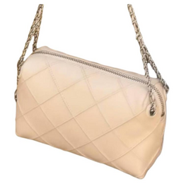 Кожаная сумка-мессенджер Fleming Mini женская розовая Tory Burch, Set (Bag+Dust Bag) 169226-650