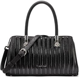 Сумка Calvin Klein Brigette East/West, Black/Silver b0fttnf4sg | black/silver
