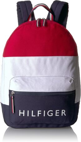 Рюкзак Tommy Hilfiger Patriot Unisex Colorblock из холста, Navy/Red/White b07lchv5rb | navy/red/white