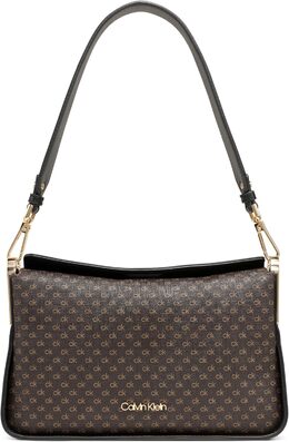 Сумка через плечо Calvin Klein Fay, Brown/Khaki/Black b0ftdj2z8l | brown/khaki/black