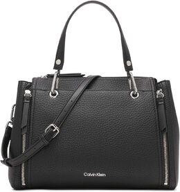 Сумка-органайзер Calvin Klein Bubble Lamb, Black/Silver Hampton Pebble b081jxf75t | black/silver hampton pebble
