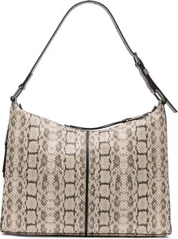 Сумка-хобо на плечо Calvin Klein Max Top Zip, Cherub White/Black b0bw4z89vl | cherub white/black