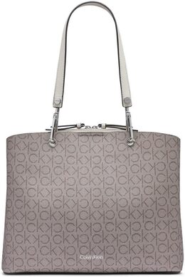 Сумка-тоут Calvin Klein Garnet с тремя отделениями, Almond/Taupe/Cherub White b0fthjwypf | almond/taupe/cherub white