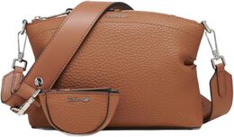 Сумка через плечо Calvin Klein Cypress 2 в 1 с застежкой-молнией, Caramel b0bnm19rwm | caramel
