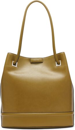 Женская сумка-тоут Calvin Klein Ash - North/South, веганская кожа, 2 кармана, Olive Branch b0dyyggs3m | olive branch