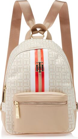 Женский рюкзак Tommy Hilfiger Jaden Plus, Ivory/Clayed Pebble b06xszt85y | ivory/clayed pebble