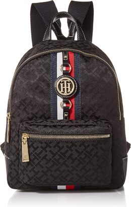 Женский рюкзак Tommy Hilfiger Jaden Plus, Black Tonal b06xszt85y | black tonal
