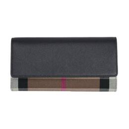 Кожаный кошелек с панелями из канваса женский мультиколор Burberry, Set (Bag+Dust Bag) 80840311