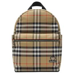 Thomas Nylon Backpack Unisex Brown Yellow Burberry, Set (Bag+Dust Bag) 81084451