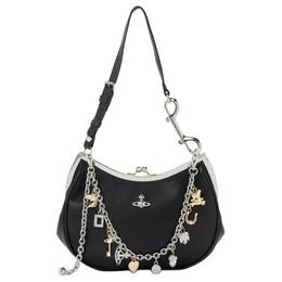 Женская черная сумка через плечо из овчины Vivienne Westwood, Set (Bag+Dust Bag) 4b01000pwl00bxn402