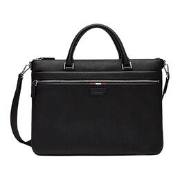 Кожаный портфель Regular мужской черный Bally, Set (Bag+Dust Bag) 6301126