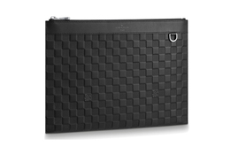 Дискавери Pochette Damier Infini Black Louis Vuitton, Set (Bag+Dust Bag) n60112