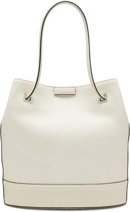 Женская сумка-тоут Calvin Klein Ash - North/South, веганская кожа, 2 кармана, Cherub White b0dyyggs3m | cherub white