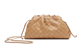 Сумка из овчины, женская наплечная сумка Almond Bottega Veneta, Set (Bag+Dust Bag) 585852-vcpp1-2700