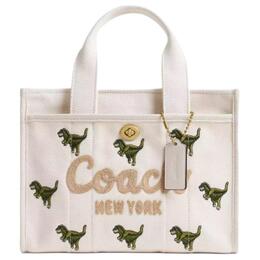 Сумка rexy canvas, сумка-шоппер, хозяйственная сумка, сумка через плечо, кроссбоди, женская сумка medium white Coach, Set (Bag+Dust Bag) cz129-b4cah