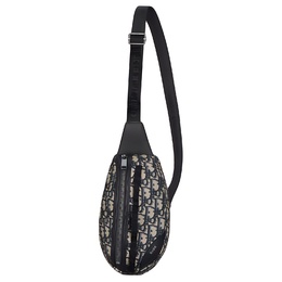 Scarab Oblique Printed Fabric Crossbody Bag, плечевая сумка мини мужская бежевая и черная Christian Dior, Set (Bag+Dust Bag) 2esbc311yky-h05e