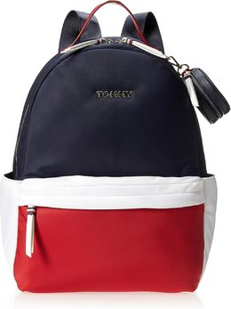 Женский рюкзак Tommy Hilfiger Payton Zip, Tommy Navy/Red/White b0d459wxx6 | tommy navy/red/white