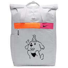 Тканевый рюкзак с принтом унисекс белый Nike, Puppy dj5487-020(team378-kj p4) | puppy