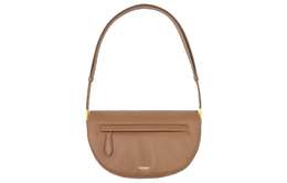 Олимпия Dyed Lambskin Ellenria полумесяц сумка портативная кроссбоди сумка через плечо женская brown Burberry, Set (Bag+Dust Bag) 8050598