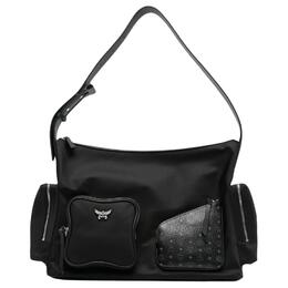 Aren Recycled Nylon Плечевая Сумка Женская Черная MCM, Set (Bag+Dust Bag) mwhfata01bk001