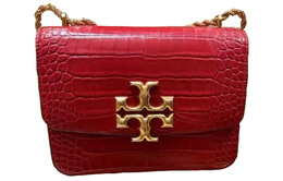 Сумка через плечо Eleanor Crocodile Leather With Cow Leather женская Tory Burch, Set (Bag+Dust Bag) 77040-610