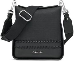 Сумка через плечо Calvin Klein Fay North/South Small, Black Canvas b0dyyfjlt2 | black canvas