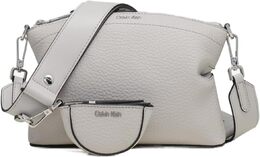 Сумка через плечо Calvin Klein Cypress 2 в 1 с застежкой-молнией, Dove b0bnm19rwm | dove