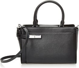 Сумка-портфель Calvin Klein Jade Tailored, Black/Silver b0bn8lgs3z | black/silver