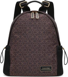 Рюкзак-органайзер Calvin Klein Jessie, коричневый/хаки/черный, один размер, Brown/Khaki/Black b0dh7zgg14 | brown/khaki/black