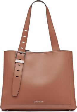 Сумка-тоут Calvin Klein Lowen с тремя отделениями, Caramel b0dyyf8hlg | caramel