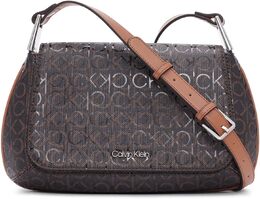 Женская сумка через плечо Charlie Flap от Calvin Klein, Brown/Khaki/Caramel b099xks48l | brown/khaki/caramel